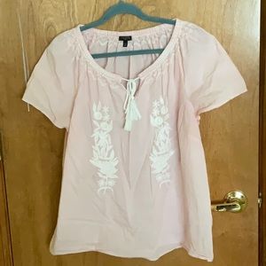 Talbots petite peasant top.